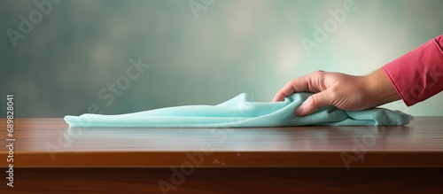 Cropped image of cleaner ha...