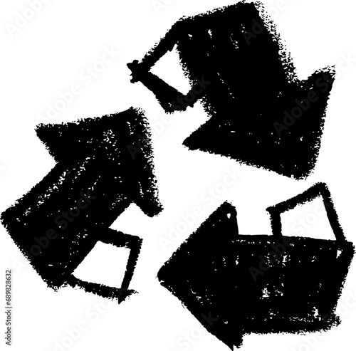 Crayon Recycle Icon