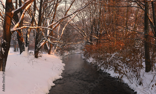 Zimowy krajobraz © Iwona