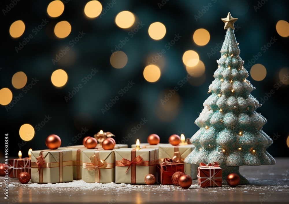 Christmas Presents and Holiday Lights