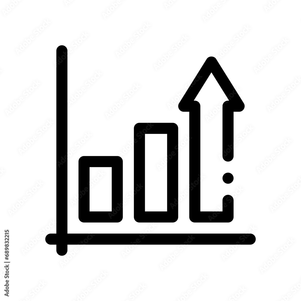 graph line icon graph line icon