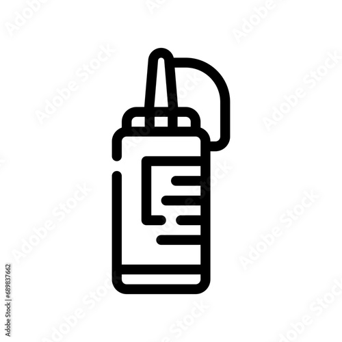 mayonnaise line icon