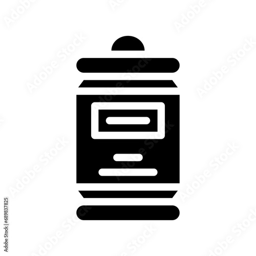 can glyph icon