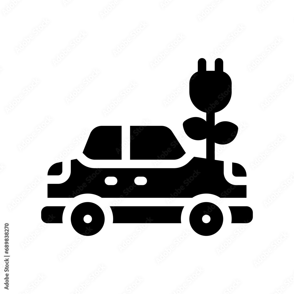 energy saving glyph icon energy saving glyph icon