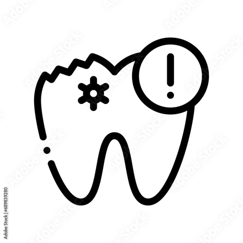 caries line icon