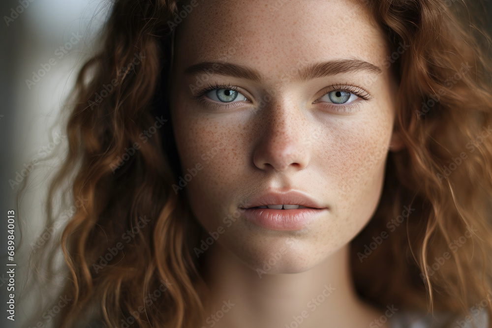 Minimalist portrait in natural light, soft earth tones, organic textures, clear focus on a single facial feature, blurred background Minimalist portrait in natural light, soft earth tones, organic textures, clear focus on a single facial feature, blurred background