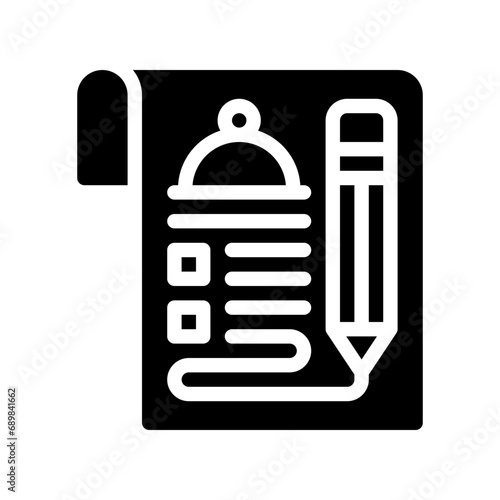 blogger glyph icon
