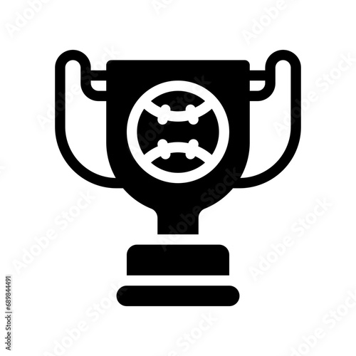 trophy glyph icon