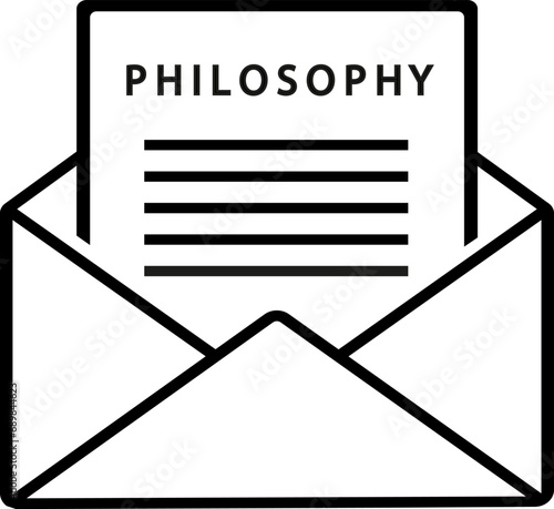 vector illustration of business message on transparent background