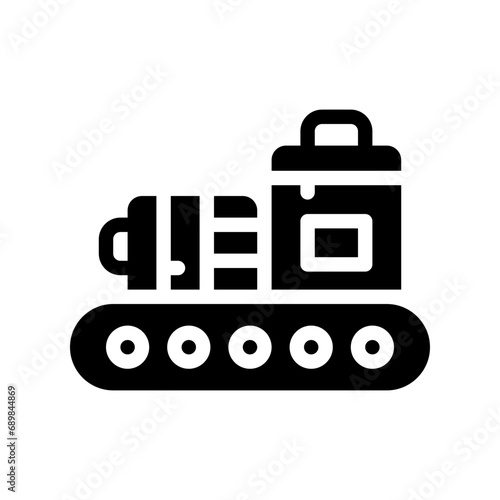 baggage glyph icon