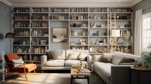 room with books © GraphicGuru