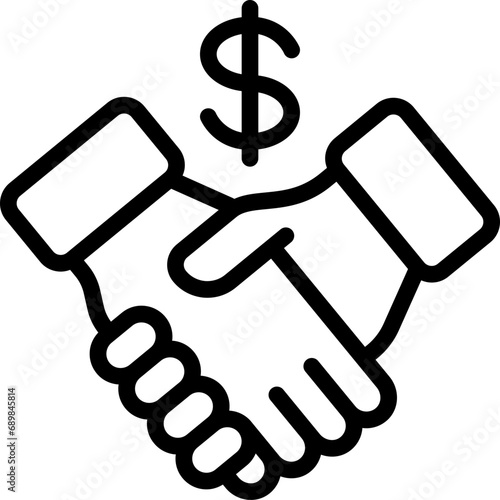 Financial Agreement Icon