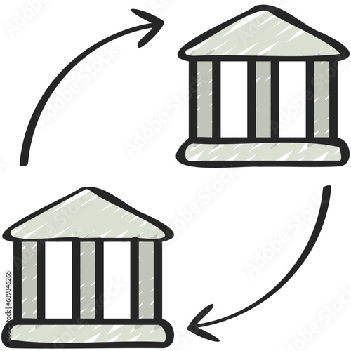 Bank Transfer Icon
