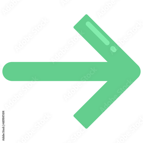Free Download Sharp And Round Arrow Icon - GFXLoad