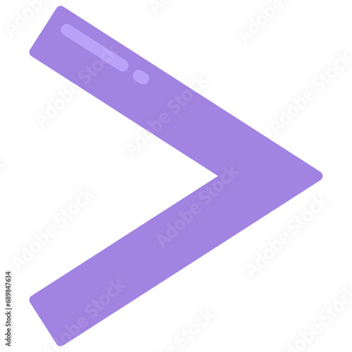 Free Download Sharp Greater Than Arrow Icon - GFXLoad