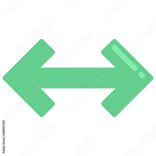 Sharp Thick Double Arrow Icon