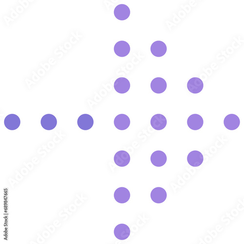 Dots Line Arrow Icon