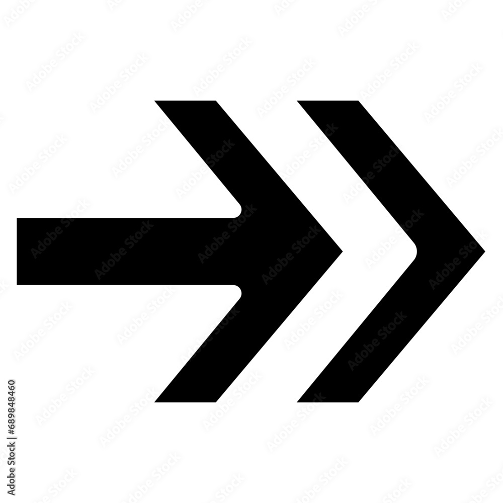 Right Double Arrow Icon Right Double Arrow Icon
