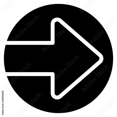 Right Arrow Circle Icon