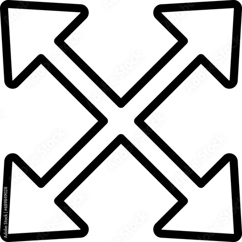 Movement Arrow Icon