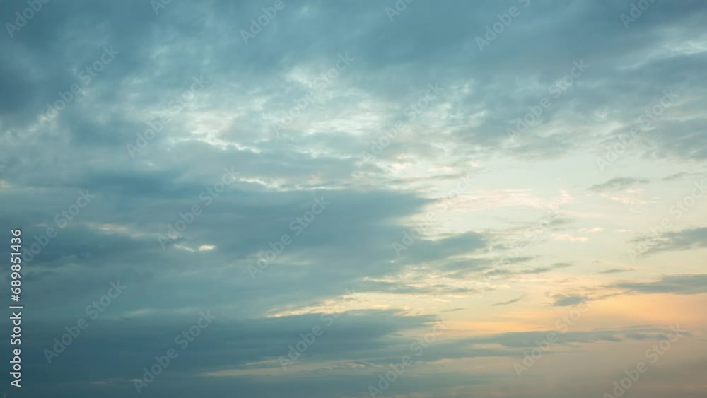 Sunrise with clouds and clouds, time laps, 4K Sunrise with clouds and clouds, time laps, 4K