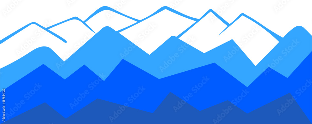 simple ice landscape in vector.atmospheric view in flat style.template for background wallpaper banner simple ice landscape in vector.atmospheric view in flat style.template for background wallpaper banner