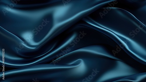 Wallpaper Mural a beautiful dark blue silk satin background, capturing soft folds on shiny fabric, offers a luxury backdrop, for birthdays, Christmas, and Valentine's Day. SEAMLESS PATTERN. SEAMLESS WALLPAPER. Torontodigital.ca