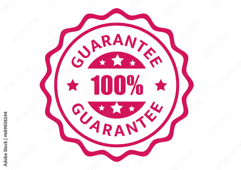 100% Guarantee vector stamp image 100% Guarantee vector stamp image