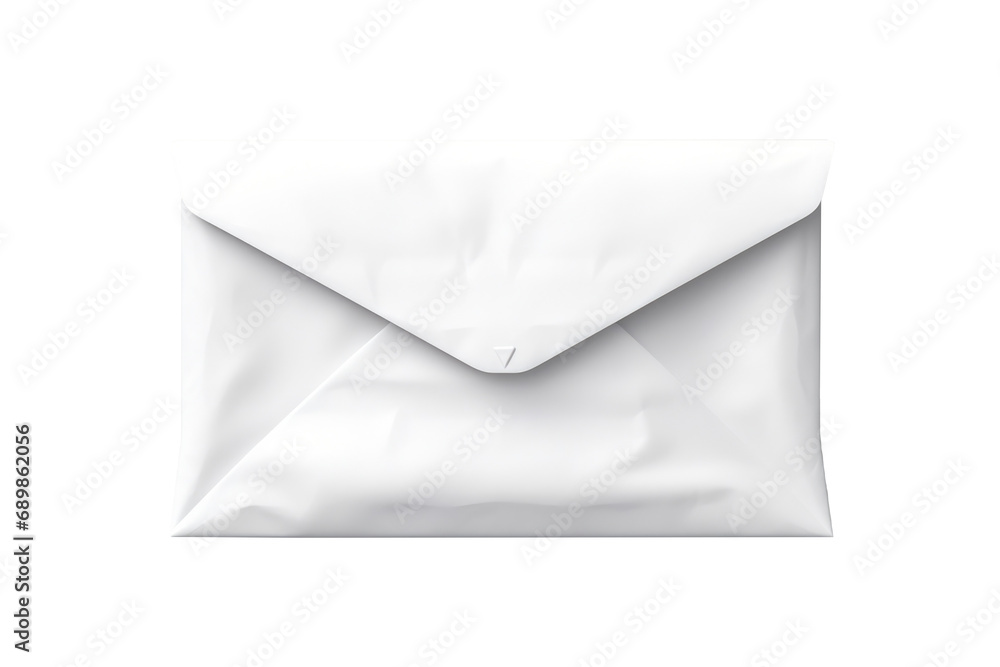 White Open Envelope Isolated on transparent Background White Open Envelope Isolated on transparent Background