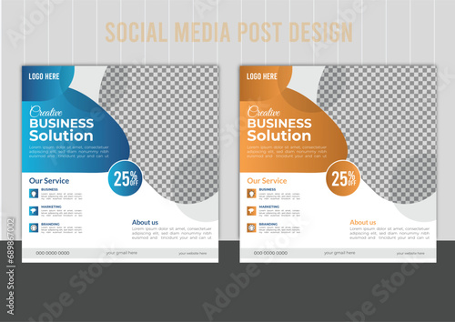 Corporate Social Media Post Design
