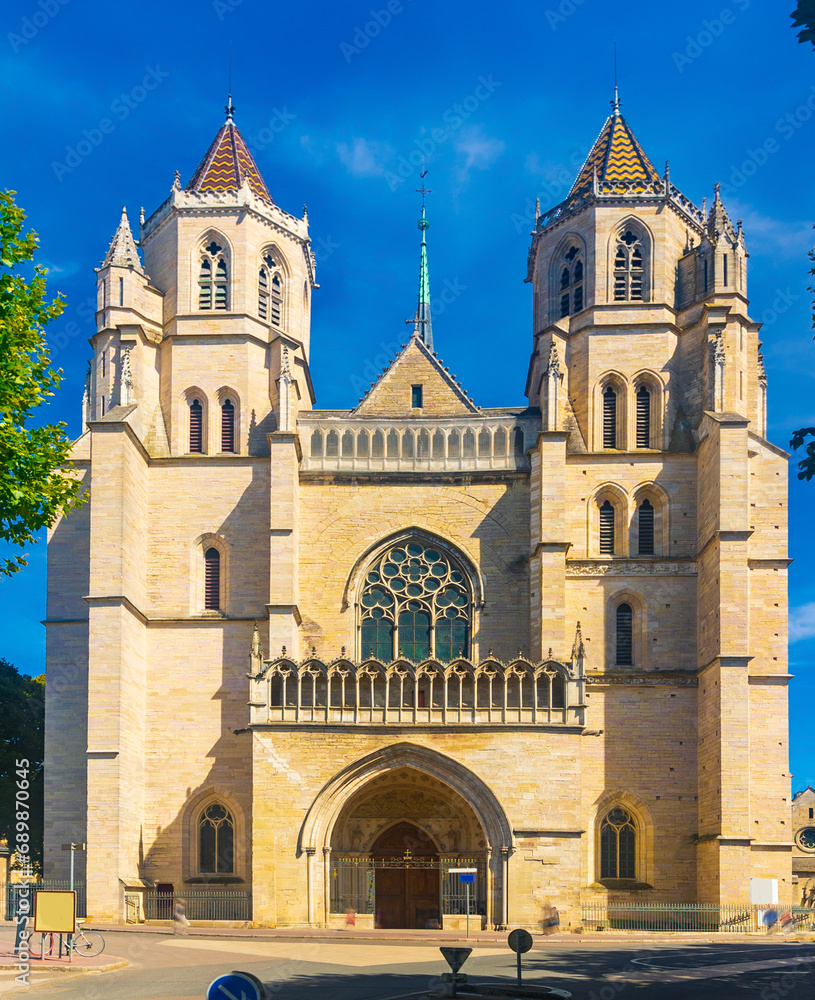 Cathedrale Saint Benigne, Dijon. Burgundy region, Bourgogne, France