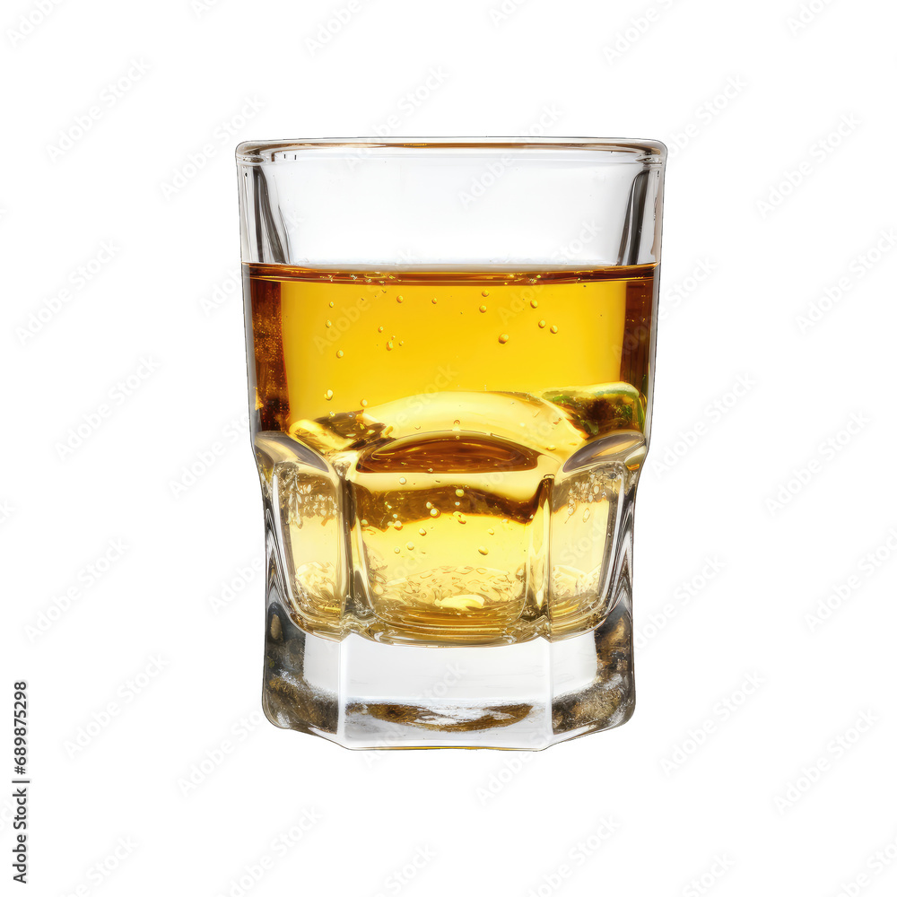 Shot of tequila isolated on white and transparent background, png Shot of tequila isolated on white and transparent background, png
