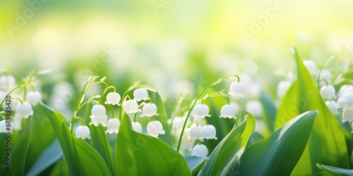 Spring flower lily of the v...