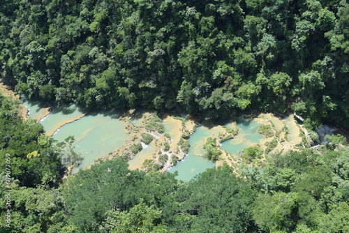 Semuc Champey natural park Guatemala