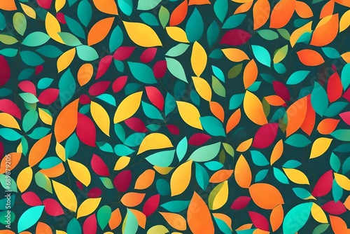 minimal digital art in different colors, seamless beautiful abstract