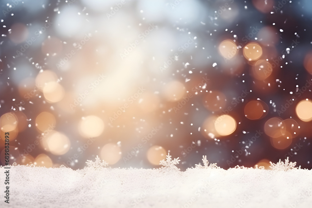 Winter blue bokeh simple background Winter blue bokeh simple background