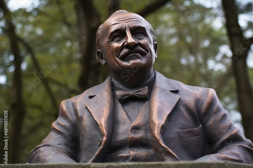 Martin Heidegger statue photo