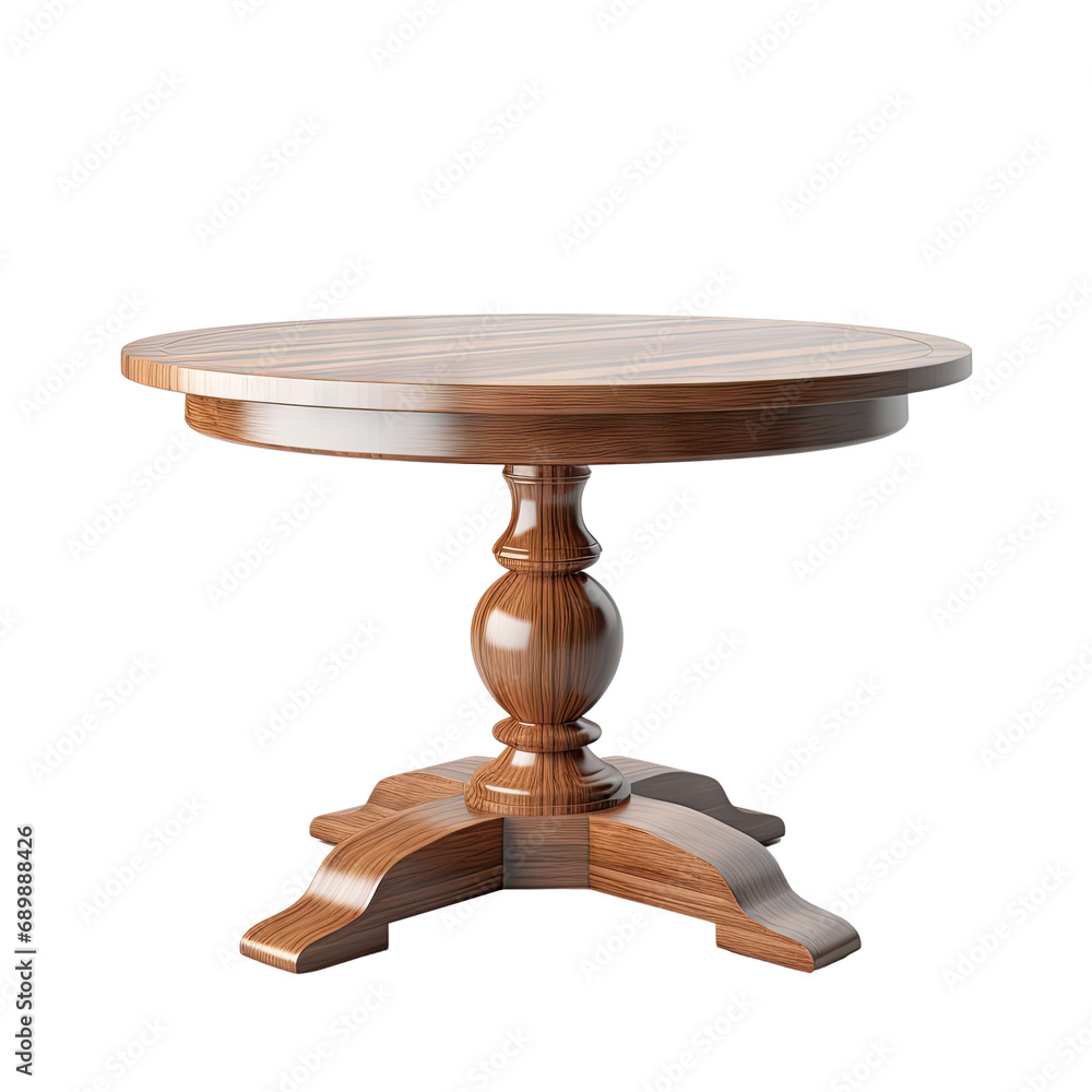 transparent counter dining table isolated on transparent background ...