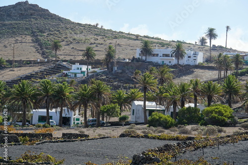 Lanzarote farm houses, Valley of the thousand palm trees, white house, canary islands, sony a6000, spain, trekking around Haria, Haria, volcanic landscape