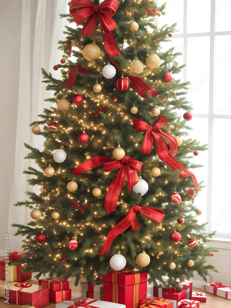 decorated christmas tree decorated christmas tree
