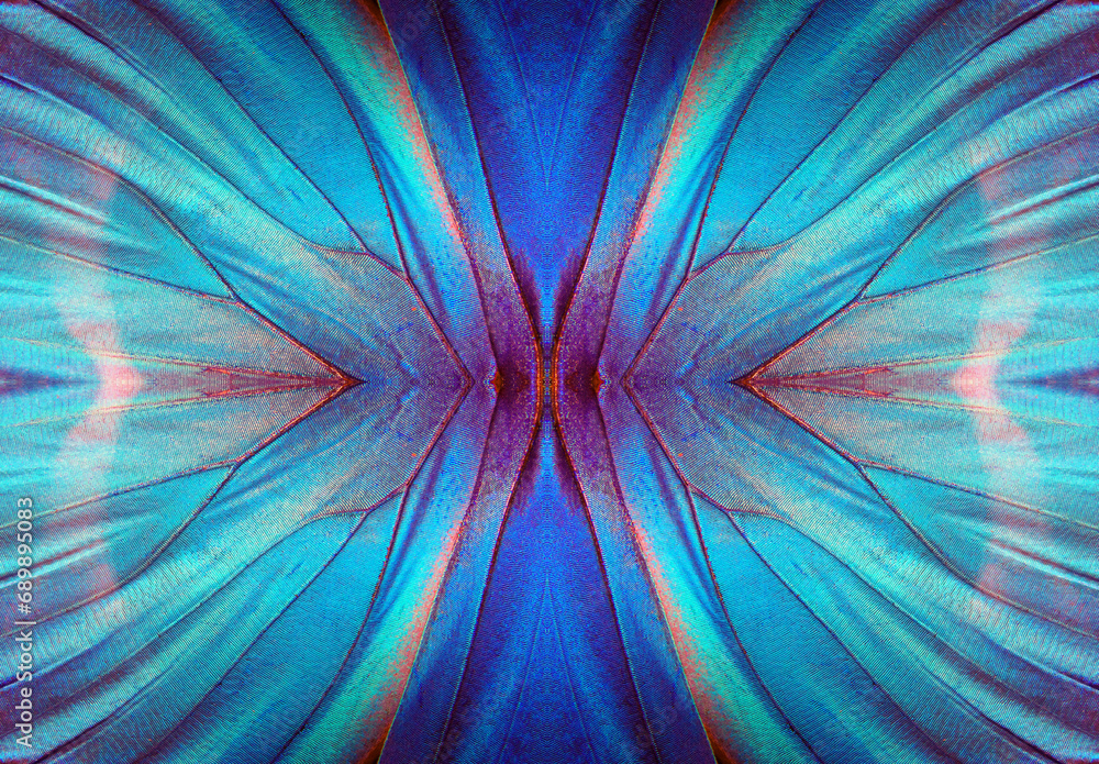 Foto blue color in nature