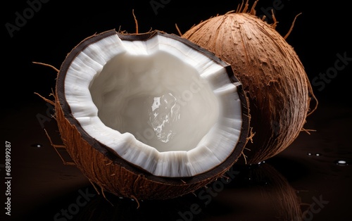 Delicious coconuts, isolate...