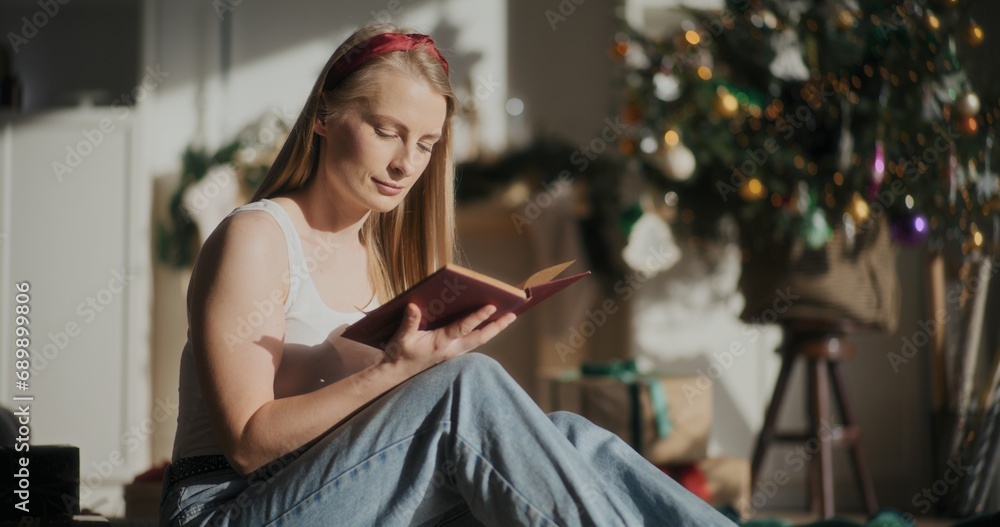 Reading Book Portrait Reading Book Portrait
