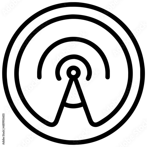 radio tower icon