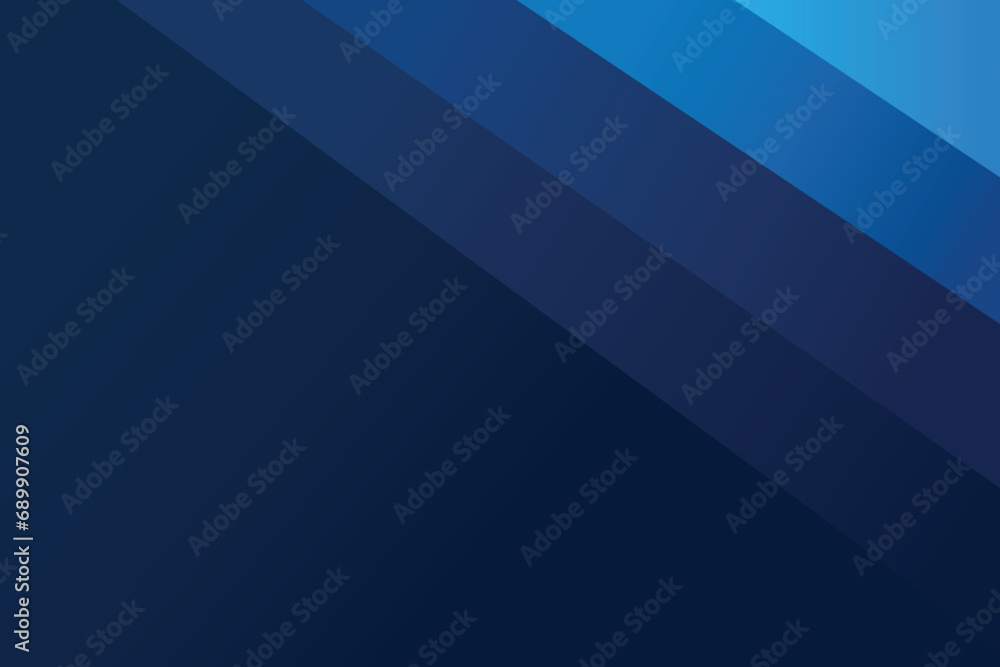 Obraz premium Abstract blue gradient background vector. Blue technology design.