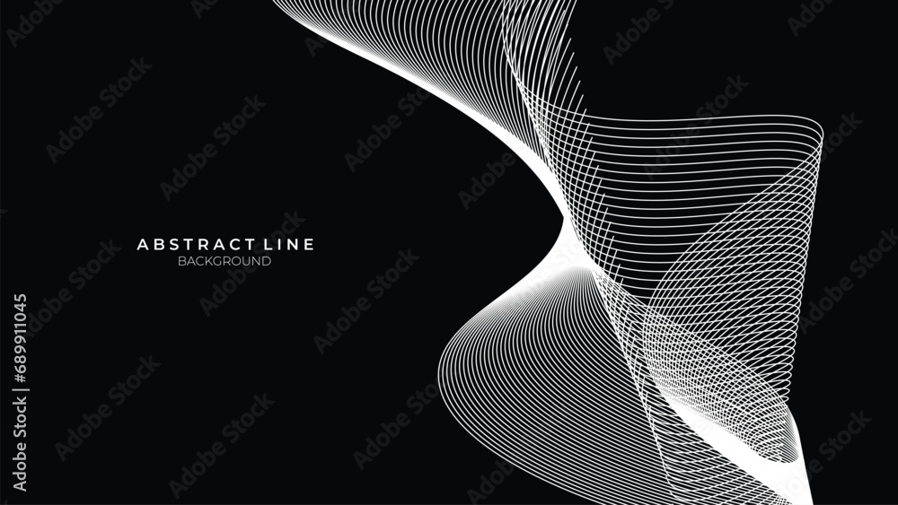 Vector free black and white vector background line pattern minimalist ...