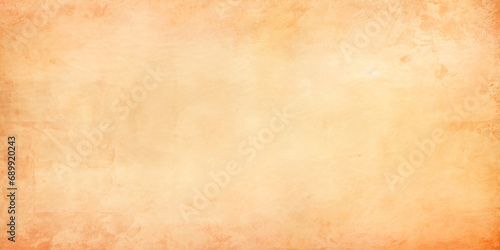 An old paper background with a grunge effect. Monochrome peach fuzz background.