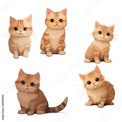 set of cats