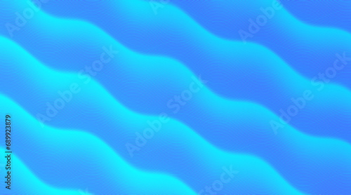 CG-generated background image with light blue wavy lines