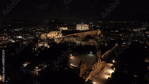 Athens Greece, Acropolis 4K & 5K Dlog
